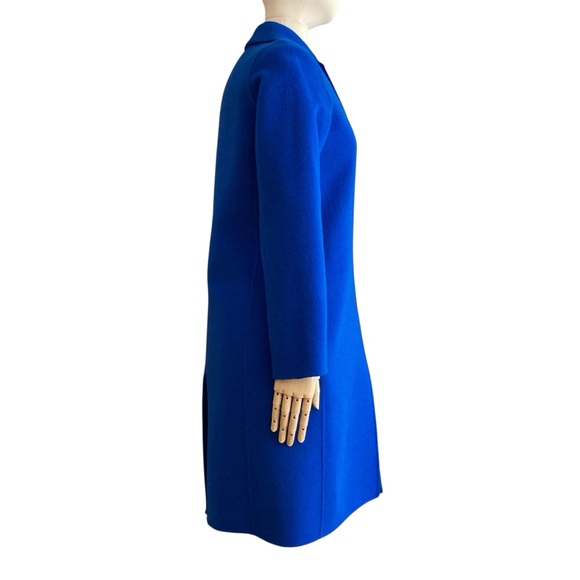 VINCE | Women’s Cobalt Blue Classic Wool Coat Size XS - New! - Picture 3 of 11
